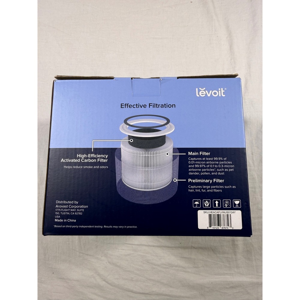 Levoit Air Purifier Replacement Filter One Size White NEW Core 300-P-RF - Picture 3 of 9